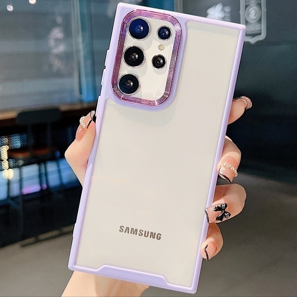 Purple Galaxy S22 Case Cute Galaxy S22 Plus Case Cute - Picture 1 of 4